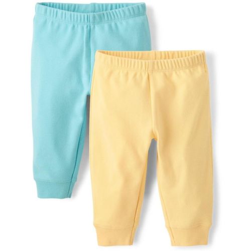 The Children's Place Baby Pants 2-Pack Yellow 3-6 M