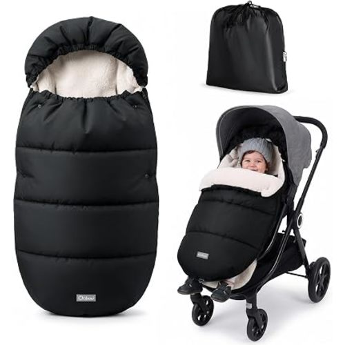 Orzbow Universal Stroller Footmuff, Winter Baby Bunting Bag, Weather-Proof