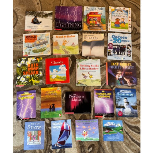 Children's Science Weather Books lot of 21