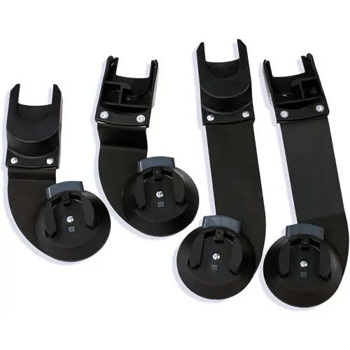 Bumbleride Stroller Accessories - Car Seat Adapter for Indie Twin Stroller with Easy-Latch Attachment to Clek, Nuna, Maxi COSI, or Cybex Infant Car Seats - Twin Set