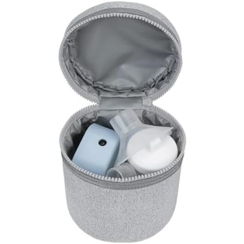 Insulated Bag for Breast Milk | Milk Bottles Bag - Breast Milk Chiller with Detachable Strap, Insulated Bottle Bags Fits 2 Large 8oz Bottles for Nursing Mom Daycare