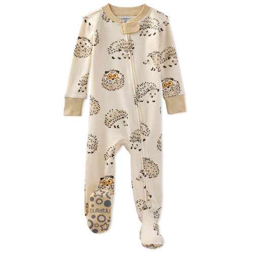 CRUZ Snug-fit Footed Baby Boys Pajamas