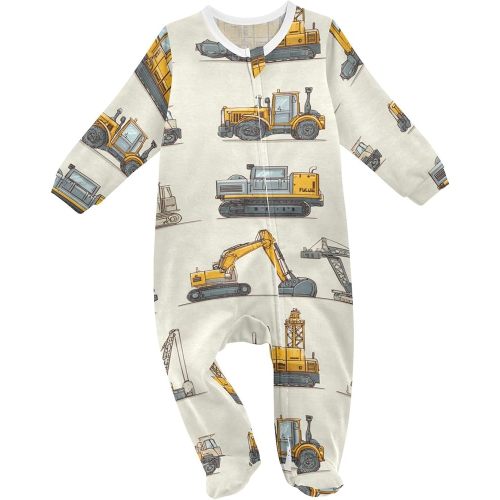 Baby Sleepers Newborn Baby One-Piece Footies for Girl Boy