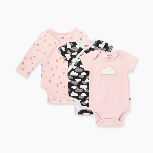 Skip Hop Star-Struck Bodysuits (3 Pack) - Pink, Newborn