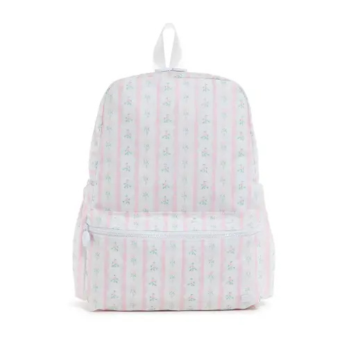 Backpacker- Pink Ribbon Floral