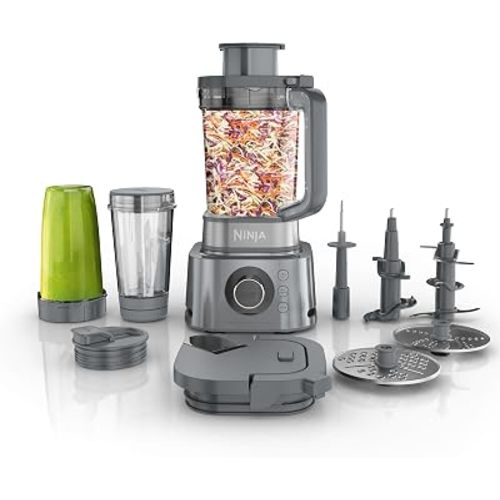 Ninja Foodi Power Blender & Processor System, 7 Functions, Silver, SS401
