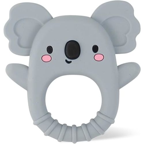 Silicone Teether - Koala - Soft Silicone for Teething Relief, BPA-Free, Newborn, Sensory Toy, Infant & Baby 0-18 Months