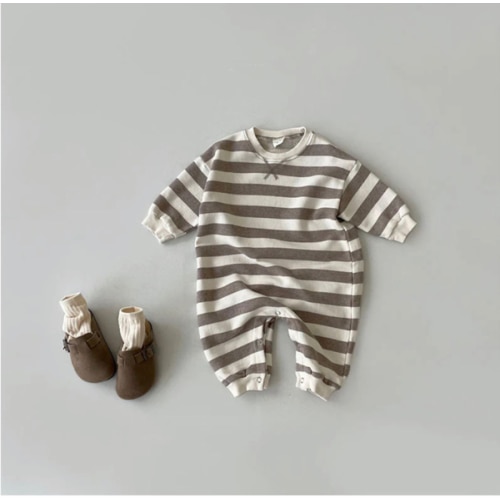 Striped Long Sleeve Jumpsuit – Teeny Mini Me