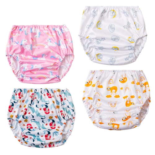 Diaper Covers for Girls Training Underwear for Girls 3T Rubber Pants for Toddlers Diaper Cover for Swimming Plastic Diaper Covers Toddler Plastic Pants Rubber Pants for Babies