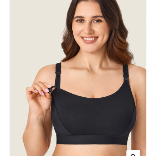 Cotton Plus Size Nursing Sport Bra
