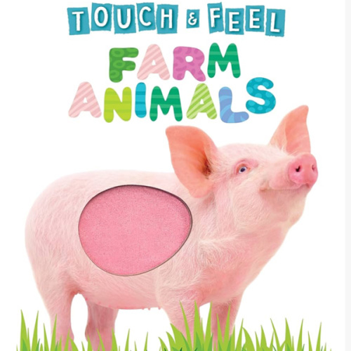 Touch and Feel Farm Animals - Novelty Book - Children's Board Book - Interactive Fun Child's Book
