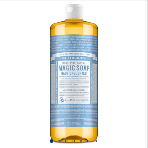 Our Best Baby Soap - Unscented Baby Wash w/Organic Ingredients – Dr. Bronner's