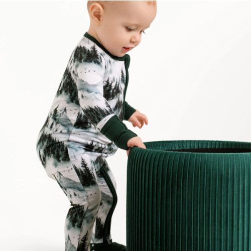 Mountain Mist Romper, 6-12 Months