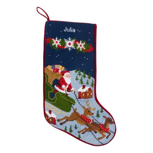 Needlepoint Christmas Stocking | Holiday Items at L.L.Bean