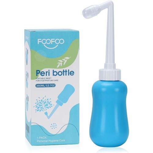 Peri Bottle for Postpartum Care, for Postpartum Essentials, Feminine Care Orange