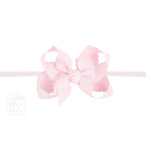 Satin Double Knot Bow on Clip