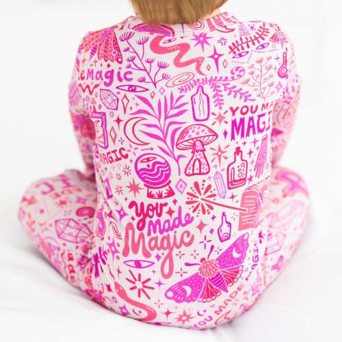The Second-Skin Footie | Mystic Mama (Pink) | Raising Mama