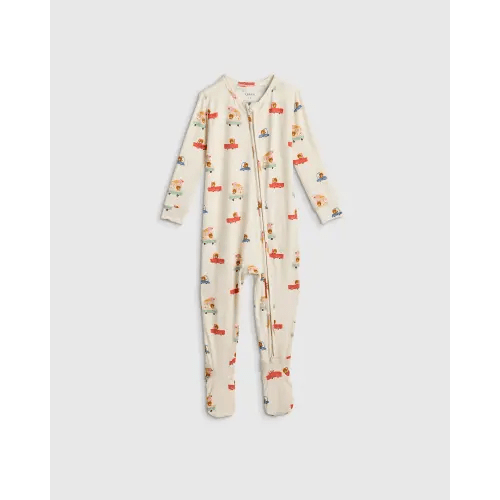 Bamboo Footie Pajama - Baby in Ice Cream Bears