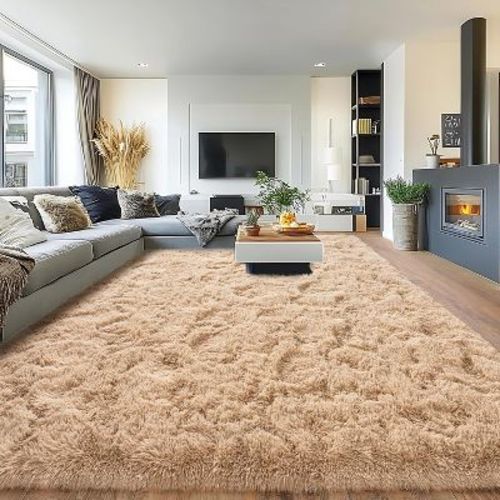 LOVEVOOK 5x7 Feet Area Rugs for Living Room Bedroom, Non-Slip Fluffy Soft Shag Rug, Plush Carpet for Home Dorm Decor Aesthetic