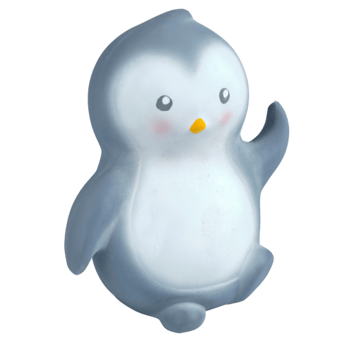 My First Arctic Penguin Organic Teether, Rattle & Bath Toy