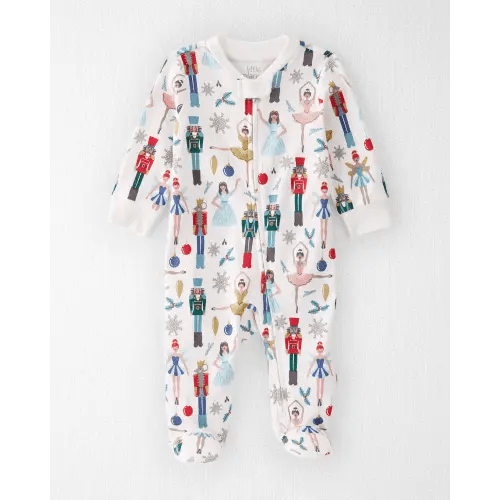 Baby Organic Cotton Holiday Nutcracker Sleep & Play Pajamas
 - Little Planet | Carter's