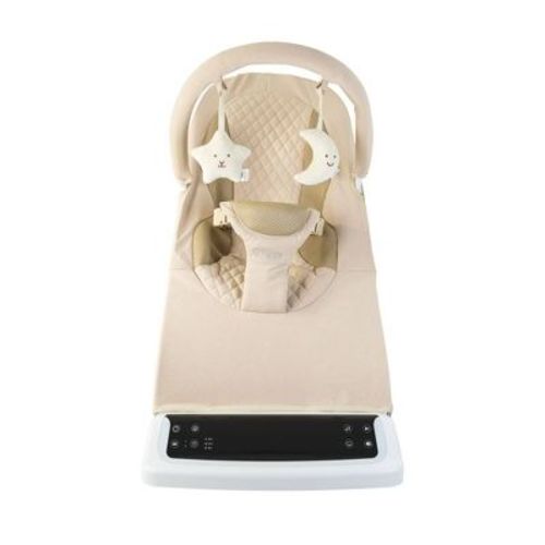Nuby Deluxe Baby Bouncer - Khaki