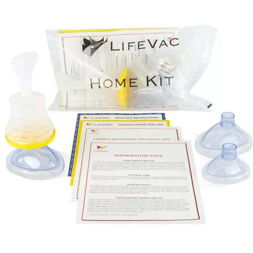 LifeVac - Home Kit, Portable Choking Rescue Device, Kid & Adult Masks