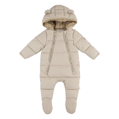 Huggies Unisex Baby Sherpa Lined Footed Snow Suit