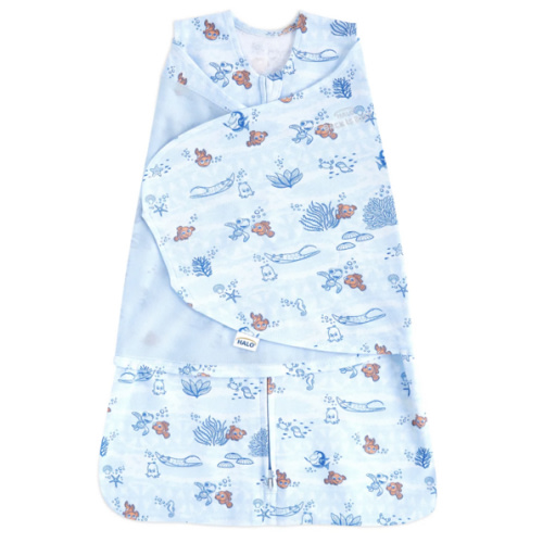 Blue Finding Nemo Newborn Swaddle | HALO