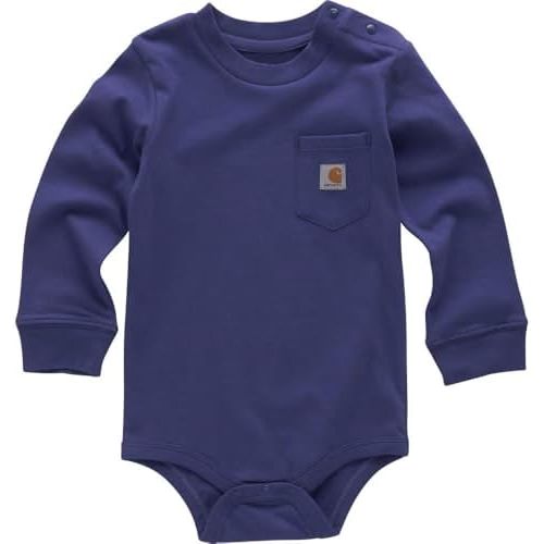 Carhartt Kid's CA5002 Long-Sleeve Pocket Bodysuit