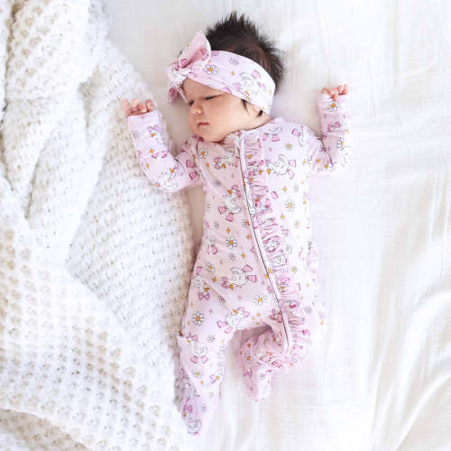 Printed Knit Large Bow Headwraps