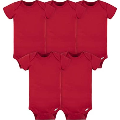 Gerber Baby 5-pack Solid Onesies Bodysuits