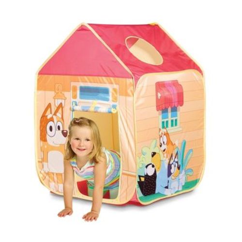 Bluey Pop 'N' Fun Play Tent: BBC Licensed Metal Frame Playhouse for Kids