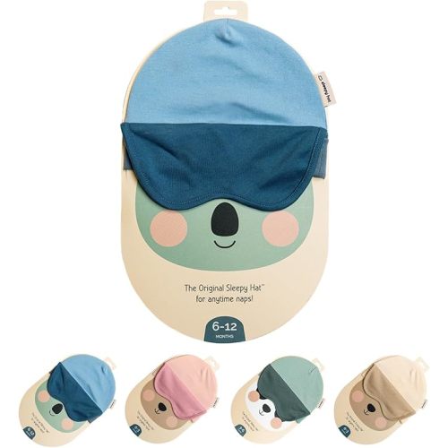 The Original Baby Sleep Mask & Soft Eye Shade – Newborn, Sun Hat & Beanie – Travel & Baby Gifts