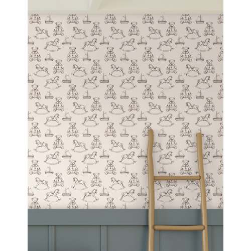Vintage Nursery Wallpaper
