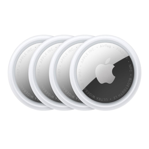 Apple AirTag (2nd Generation) - 4 Pack: Tracker for Keychain, Wallet, and More; Locator with Sound; Simple One-Tap Setup with iPhone or iPad; Key Finder with up to 1.5X Precision Finding Range*
