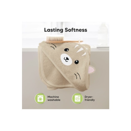 Cuddle Baby Hooded Towel, Medium