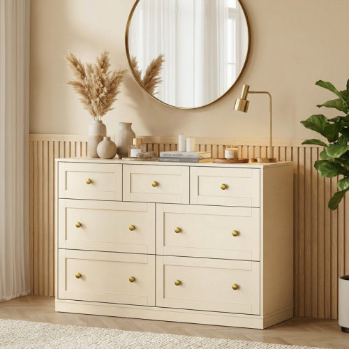 Ebern Designs Yokota 7-Drawer Dresser For Bedroom & Reviews | Wayfair