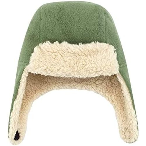 Zutano Cozie Fleece Unisex Toddler and Baby Trapper Hat, Cold-Weather Hat for Little Boys and Girls