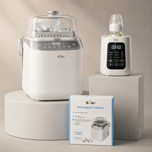 BEAR Newborn Feeding Bundle | Day & Night Bottle Care – BEARFORBABY