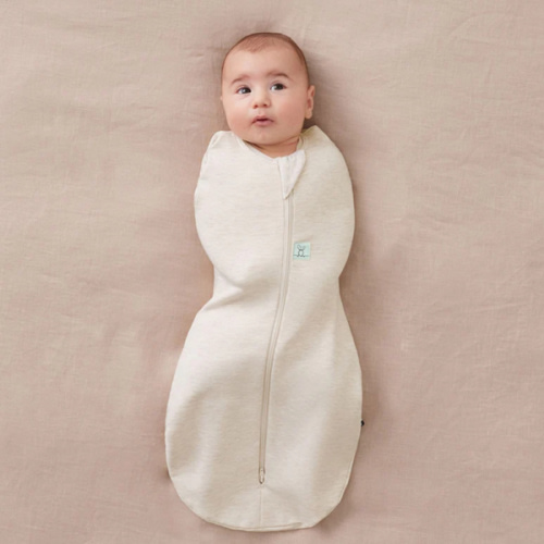 Cocoon Swaddle Sack 1.0 TOG Oatmeal Marle