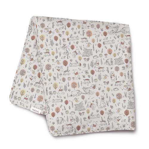 DISNEY WINNIE THE POOH BABY BEE OVERSIZED BLANKET