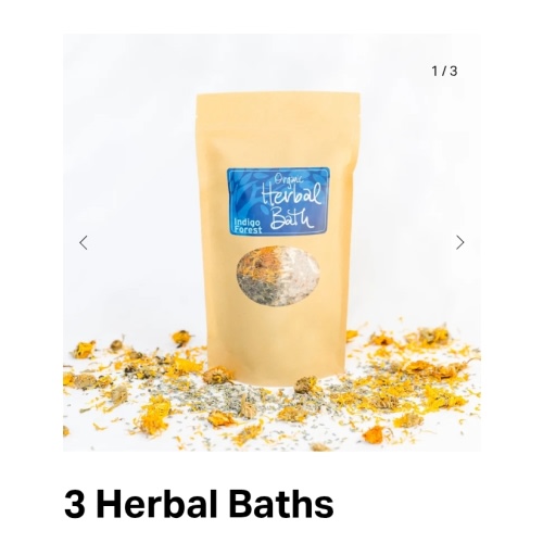 3 Herbal Baths — Indigo Forest