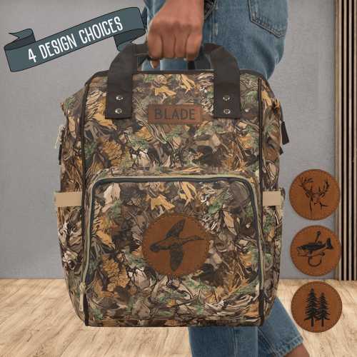 Camo Diaper Bag Backpack Camo Baby Bag Gift for New Dad Fathers Baby Shower Gift Ideas for Baby Boy Camouflage Diaper Backpack with Name