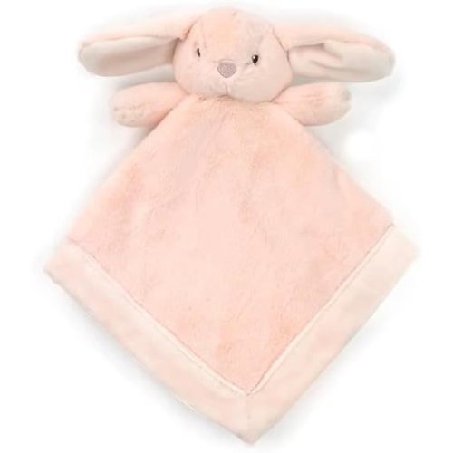 Bunny Security Blanket for Babies – Soft Plush Lovey, Snuggle Toy, Stuffed Animal, Comfort Blanket for Newborns, Infants, Boys, Girls