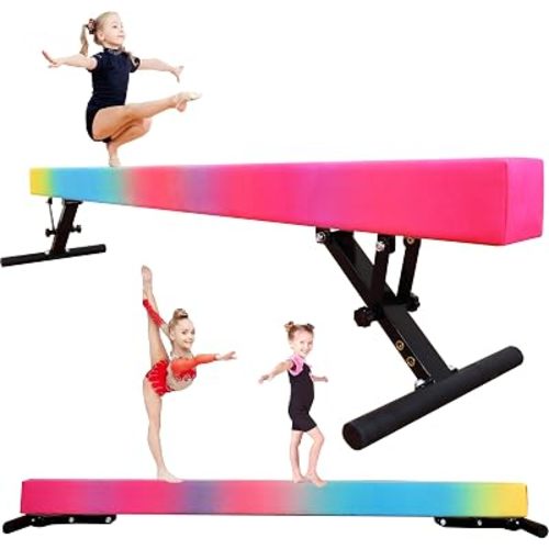 Marfual Adjustable Gymnastic Balance Beam for Kids of All Gymnastic Levels