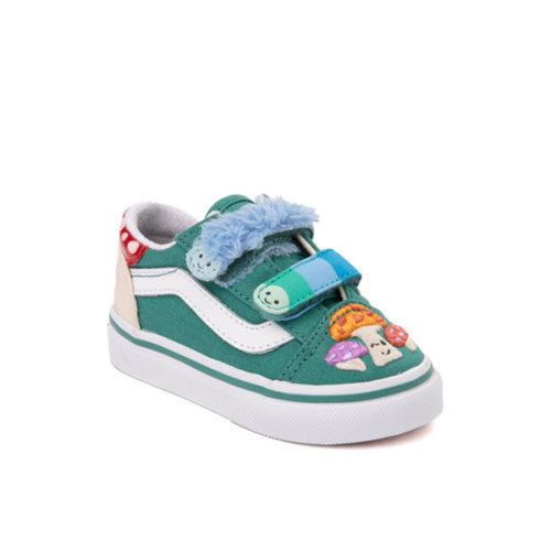 Vans Old Skool V Mushroom Skate Shoe - Baby / Toddler - Green | Journeys