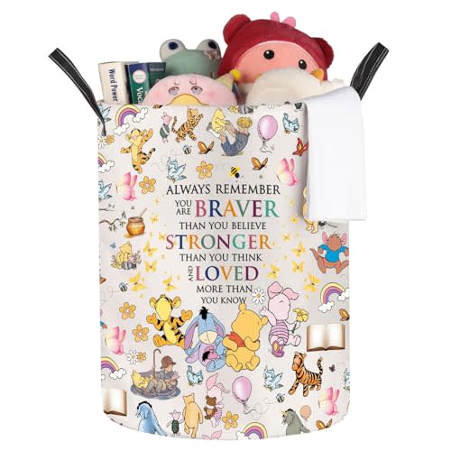 JNIAP Bear Laundry Basket Bear Laundry Hampers Bear Storage Basket Bear Storage Organizer (always bear LB)