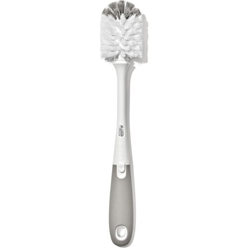 OXO Tot Bottle Brush with Nipple Cleaner, Gray