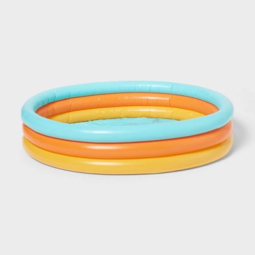 Sun Squad Inflatable 3-Ring Pool